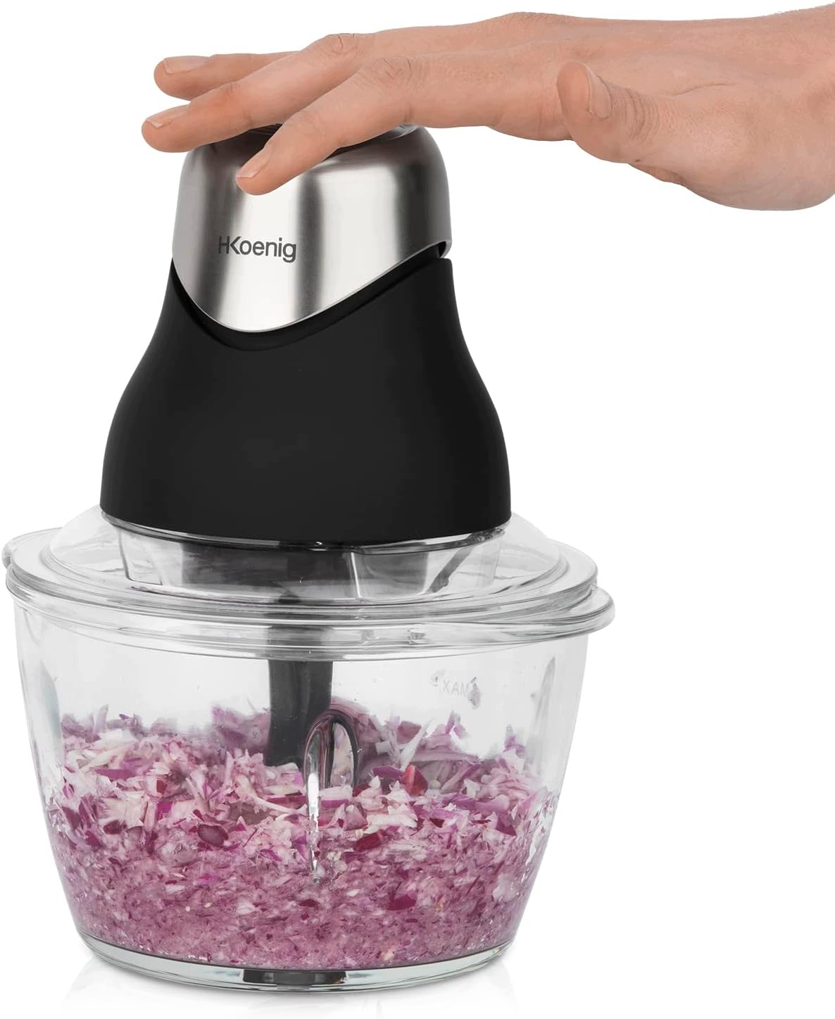 Mini sekáček potravin H.Koenig LEO8 1 l 320 W
