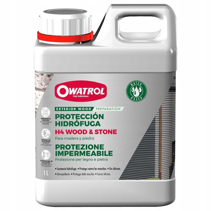 H4 OWATROL hydrofobowy środek do drewna 1L
