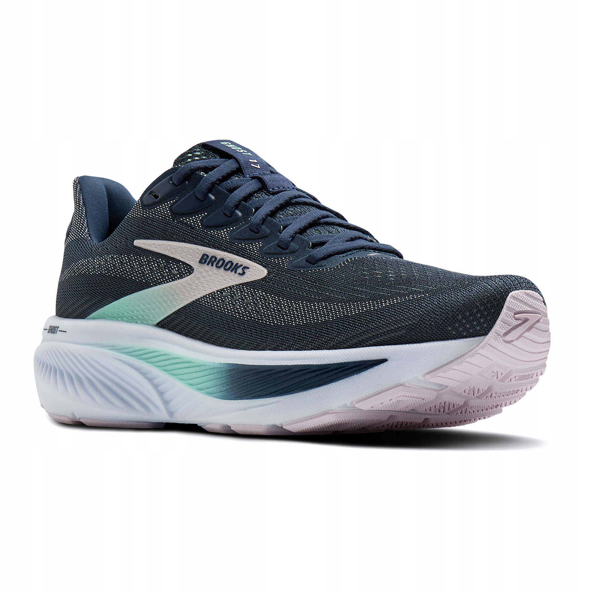Buty do biegania damskie Brooks Ghost 17 spellbound/yucca/pink