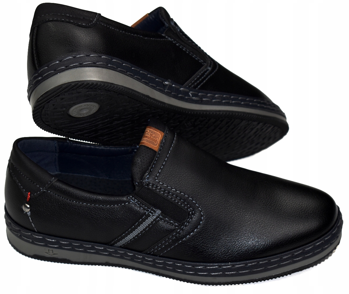 Fashion Nowe Czarne PÓŁBUTY Wizytowe 20,5 cm - 32