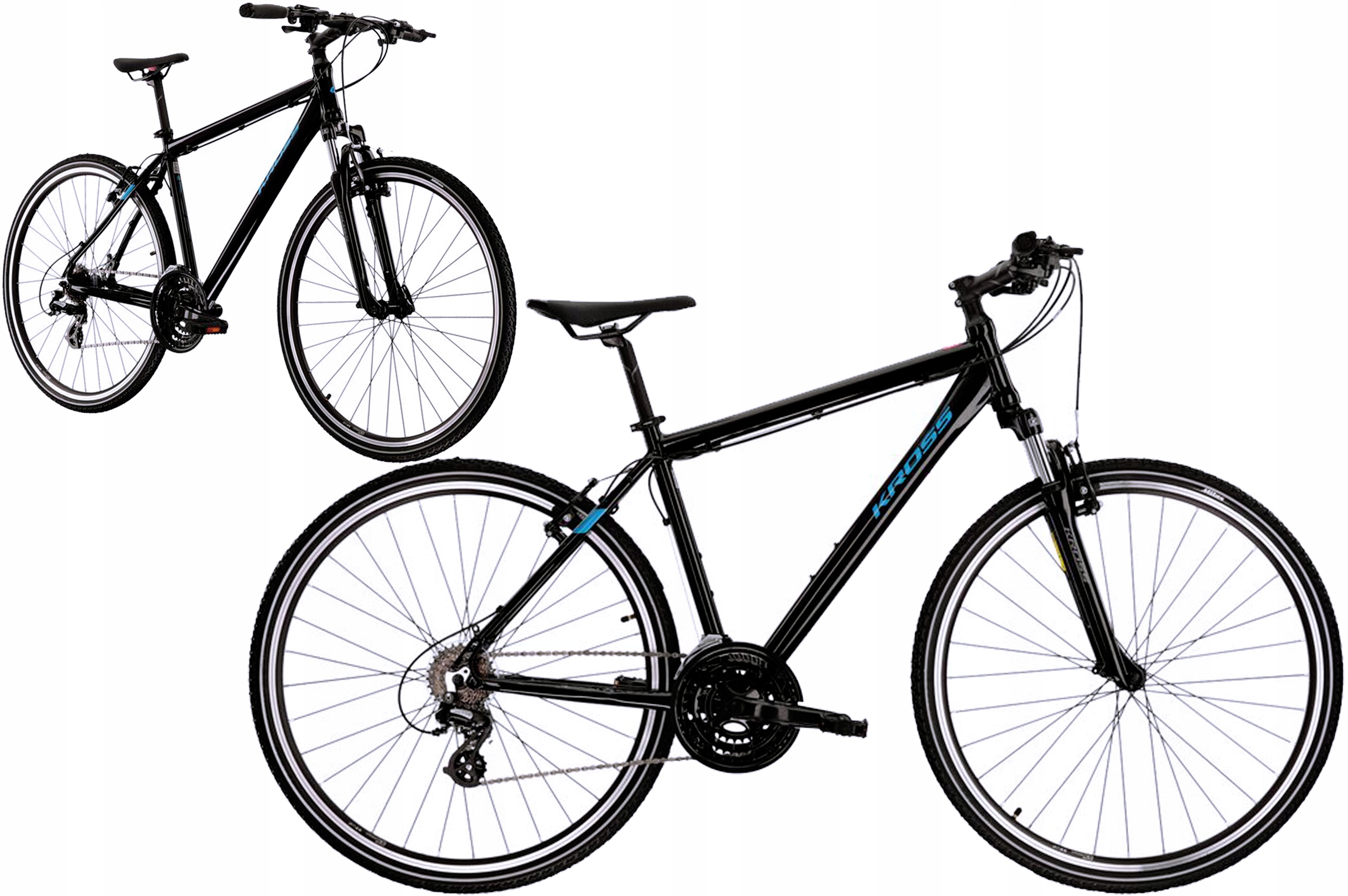 Rower 28 Crossowy Kross Evado 2.0 M 19' czarny R23