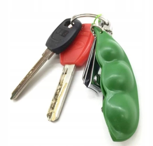 ZABAWKA SENSORYCZNA STRES FASOLKI BRELOCZEK BLUE Materiał guma