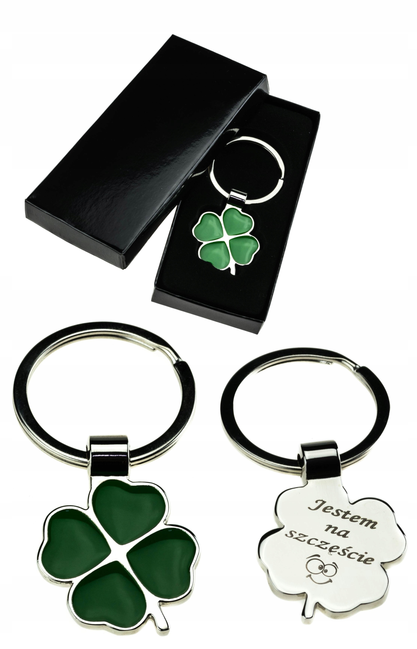 Twój GRAWER koniczynka do kluczy car