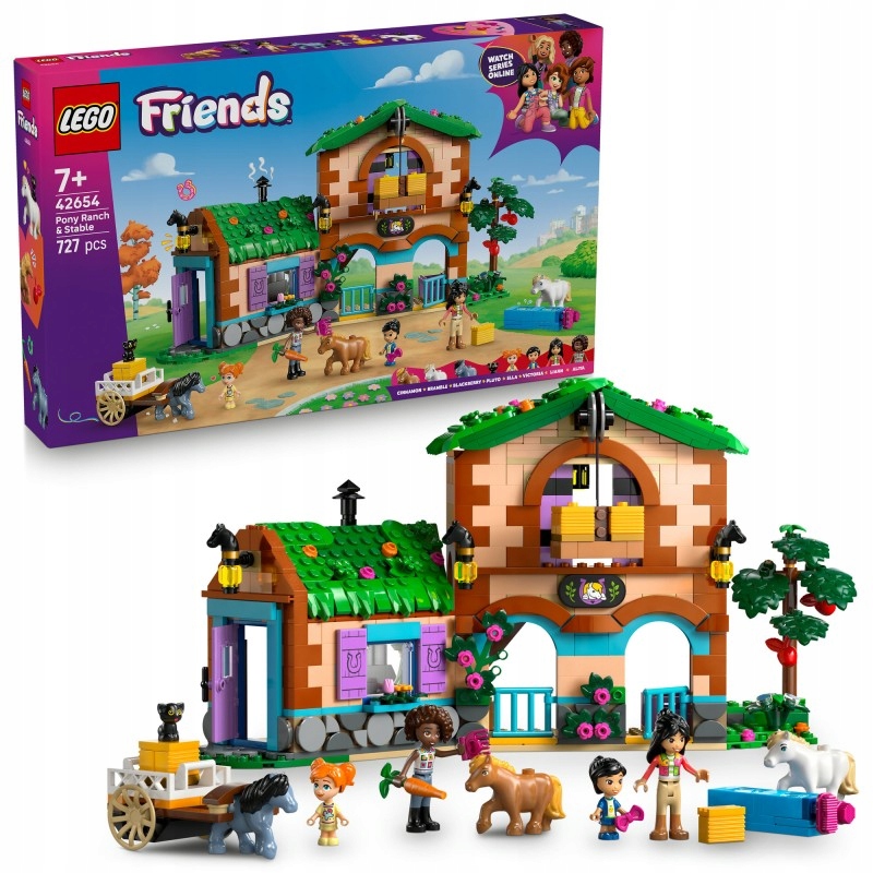 Lego Friends 42654 Ranč s poníky a stáj