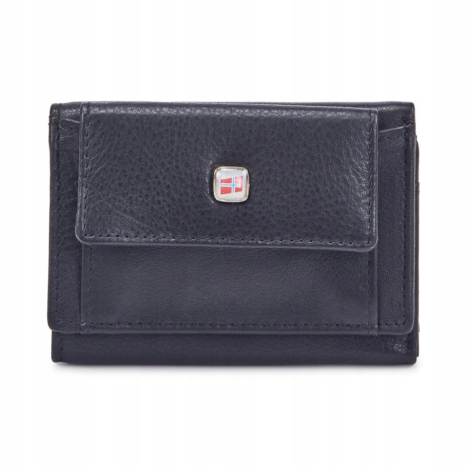 

Mały Skórzany Portfel Męski Rfid Nordee