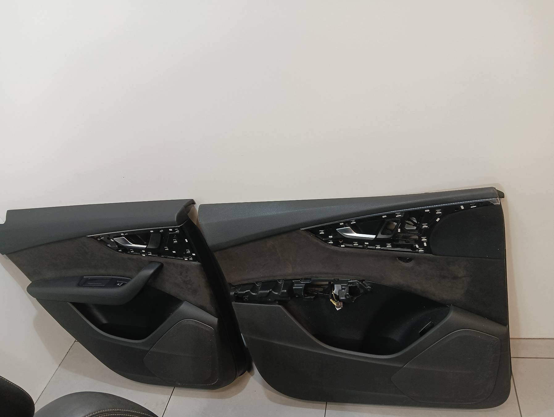 seats front II RZAD leather electrics GRZANE KPL 4M Audi Q7 II SQ7