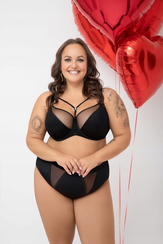 Gorsenia podprsenka měkká černá velikost 90F