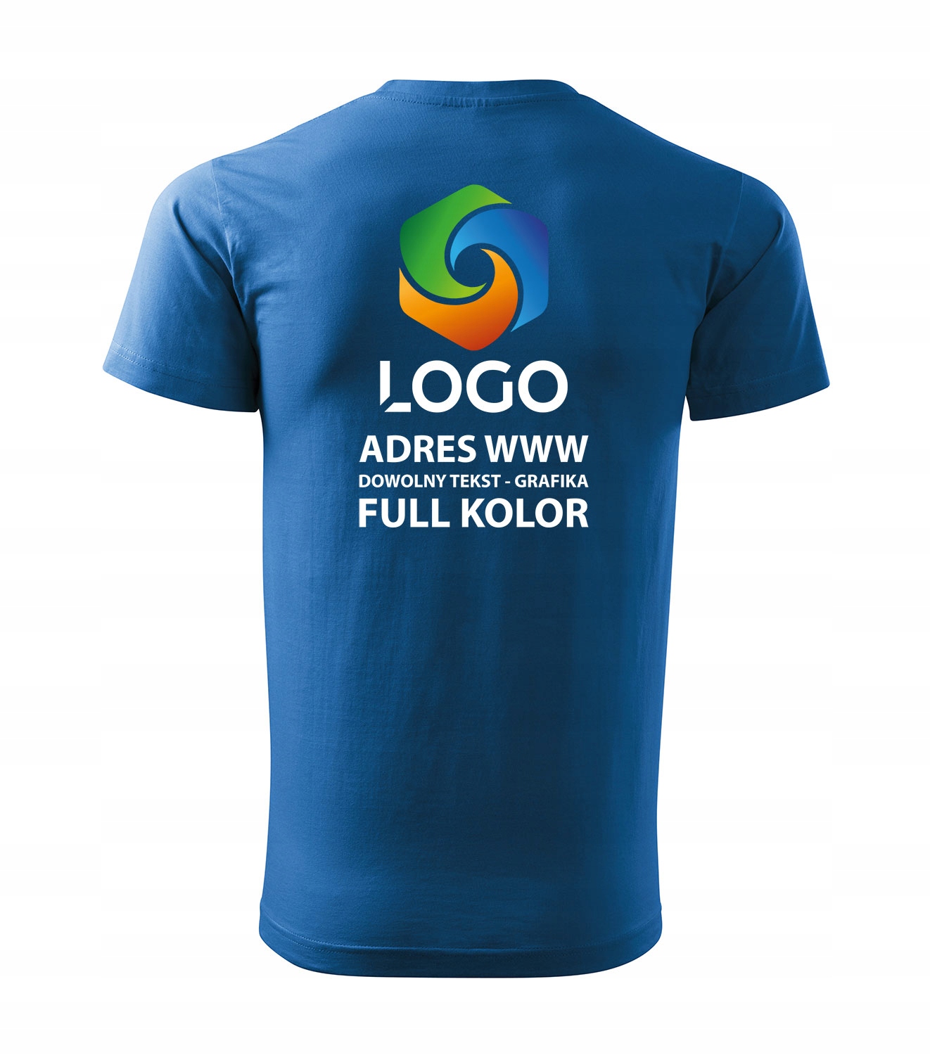 Koszulka robocza z własnym nadrukiem logo kolor Marka inna