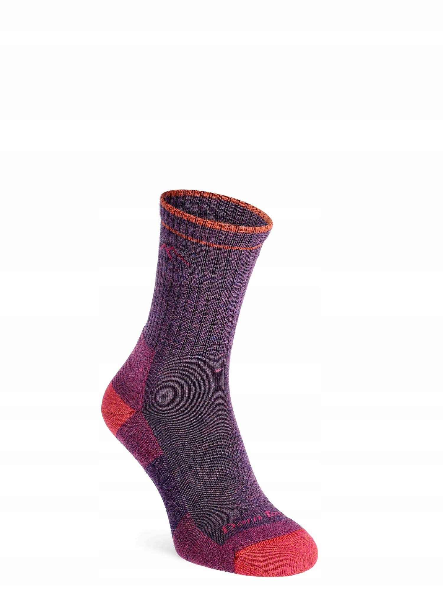 Skarpety damskie Darn Tough Hiker Micro Crew Mw w/ Cushion plum 41-42,5