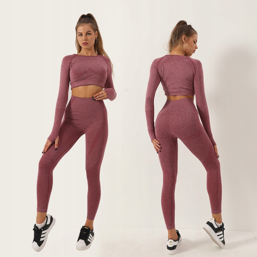 DAMSKI 3-CZĘŚCIOWY JOGA DRES FITNESS TRENINGOWY L Płeć kobieta