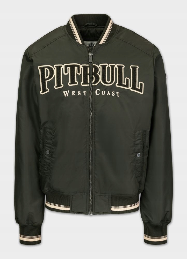 Pánská přechodová baseballová bunda Pitbull collage bomber Detroit
