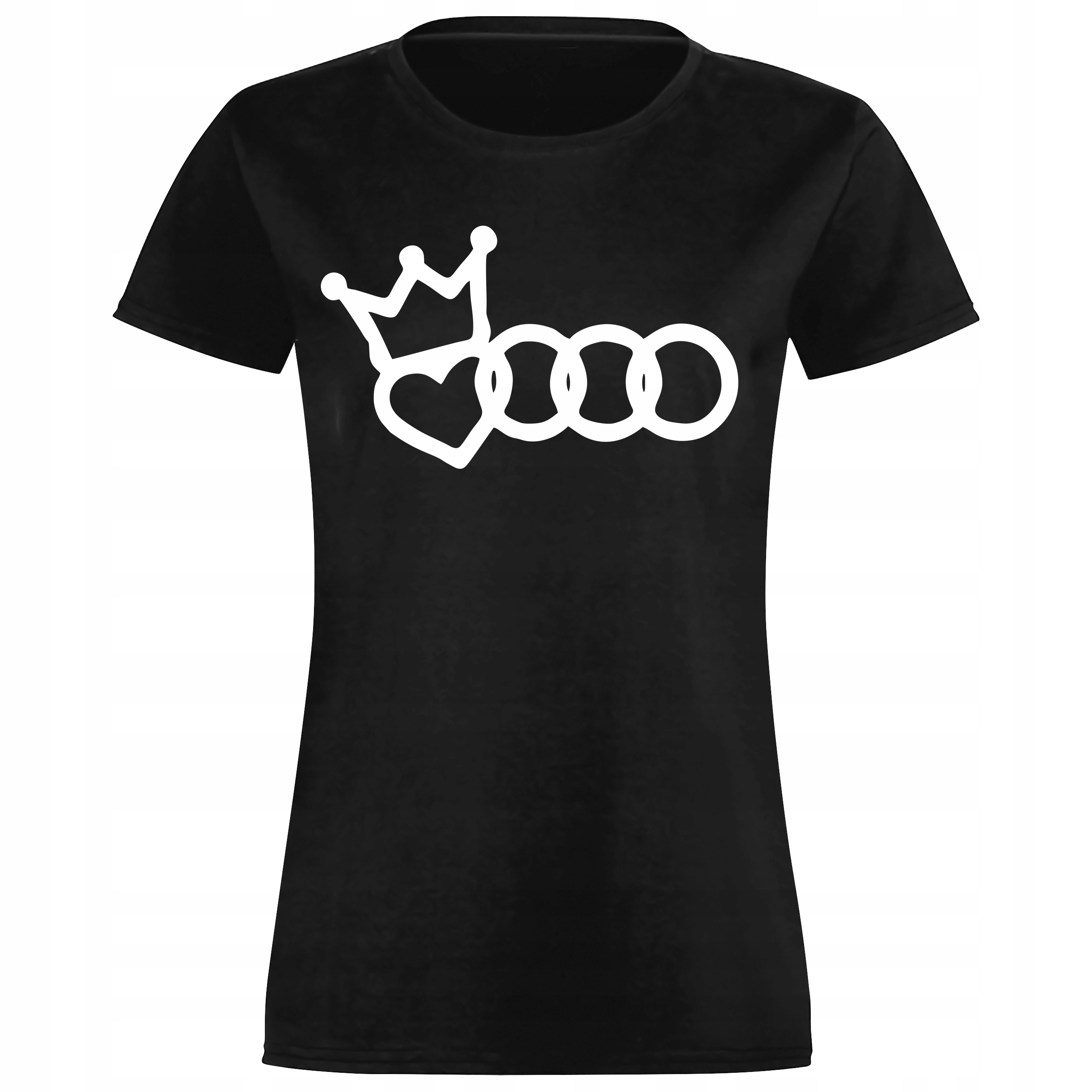 

Damska Koszulka T-shirt Dla Fanki Audi Love R XXL