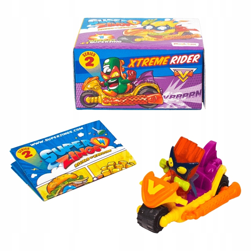 SUPER ZINGS SERIA 2 - SUPERJET POJAZD I FIGURKA Wiek dziecka 3 lata +