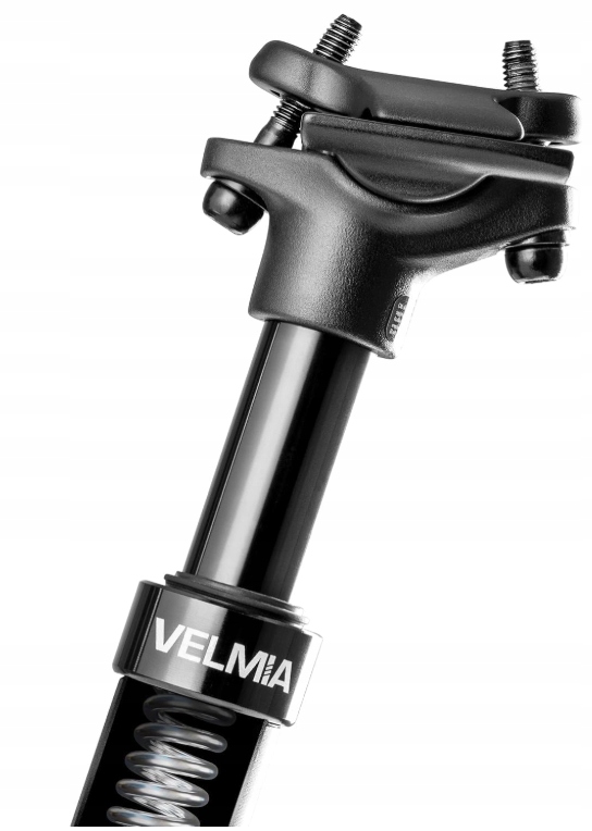 Sztyca Podsiodłowa Rowerowa 27,2–31,6 mm aluminiowa amortyzowana regulowana