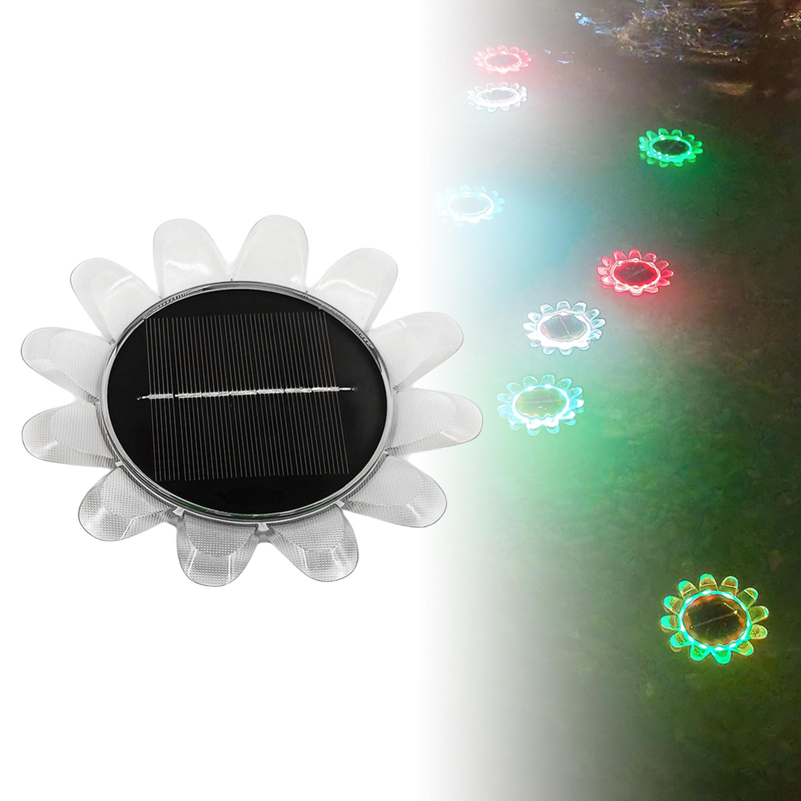 Słoneczna lampka nocna do dekoracji basenu w Zasilanie akumulatorowe