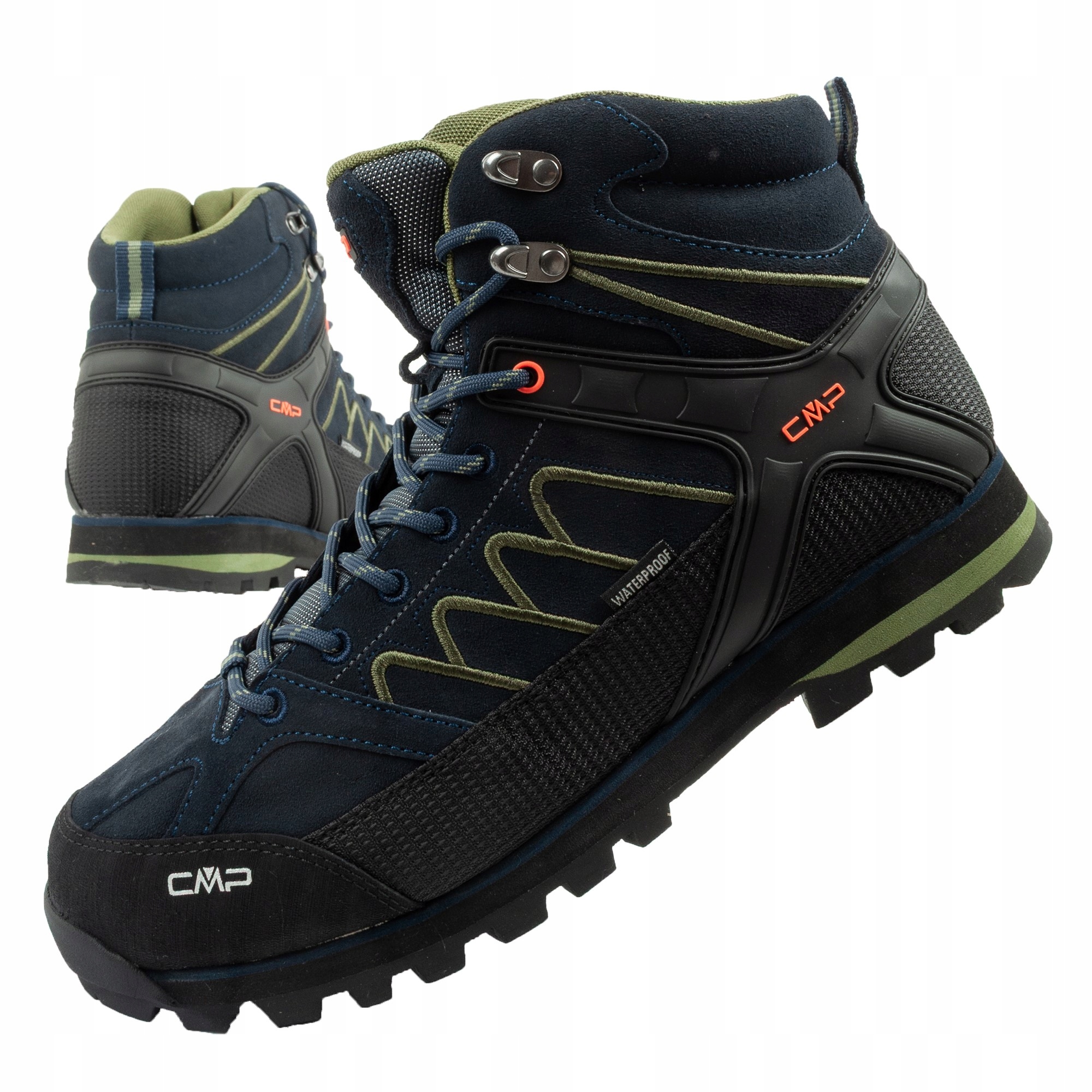 Pánské trekové sportovní boty Cmp Moon, vel. 44, nepromokavé nad kotník boty