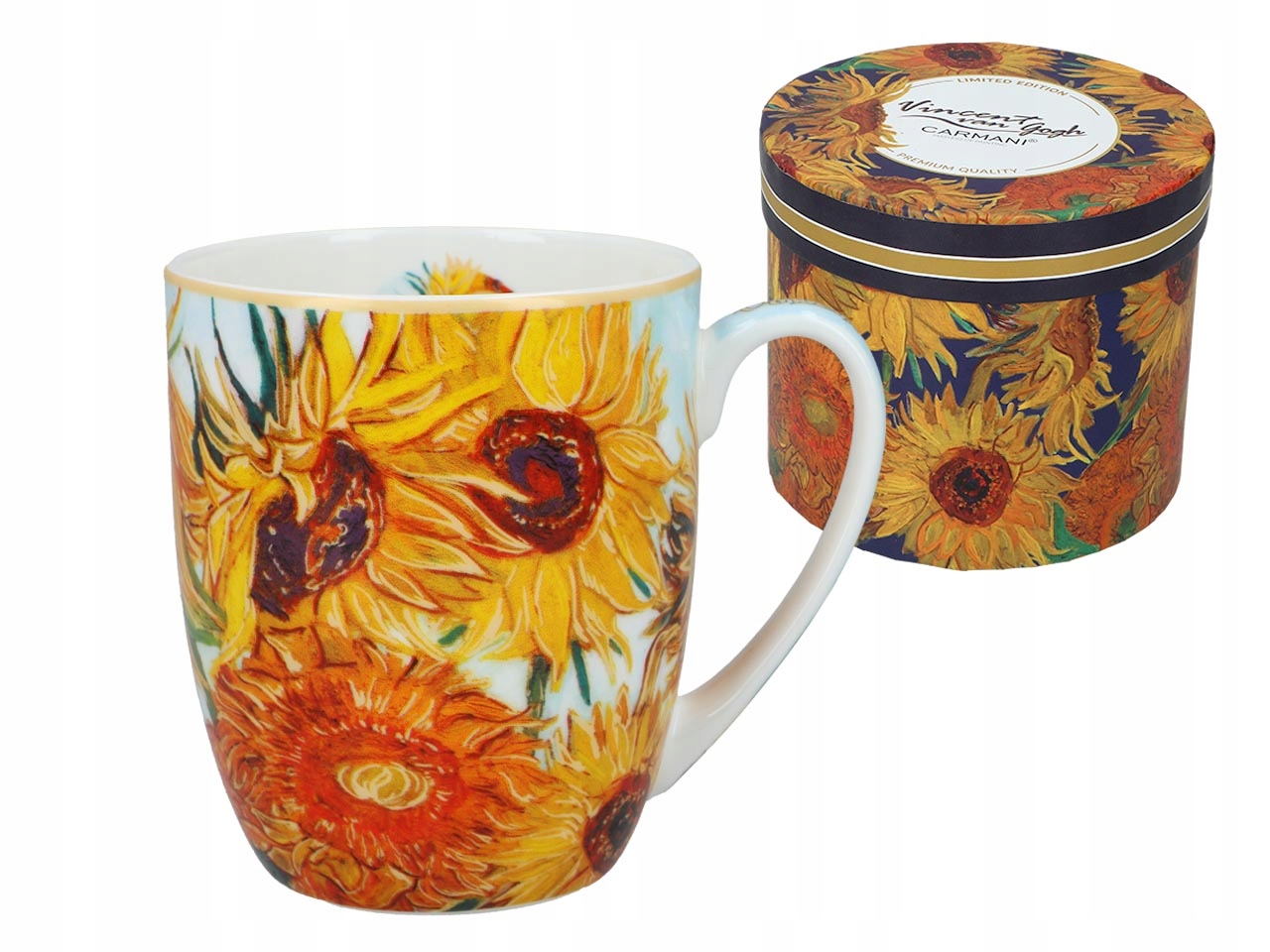 Keramický Hrnek Camio Van Gogh Slunečnice Dárek Malířství Carmani