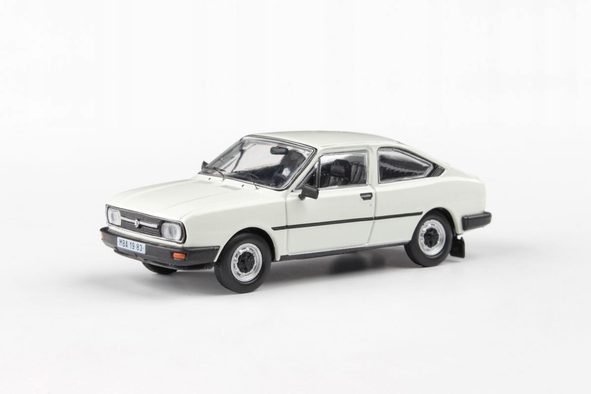 Abrex Škoda Garde (1982) 1:43 Bílá Ledová