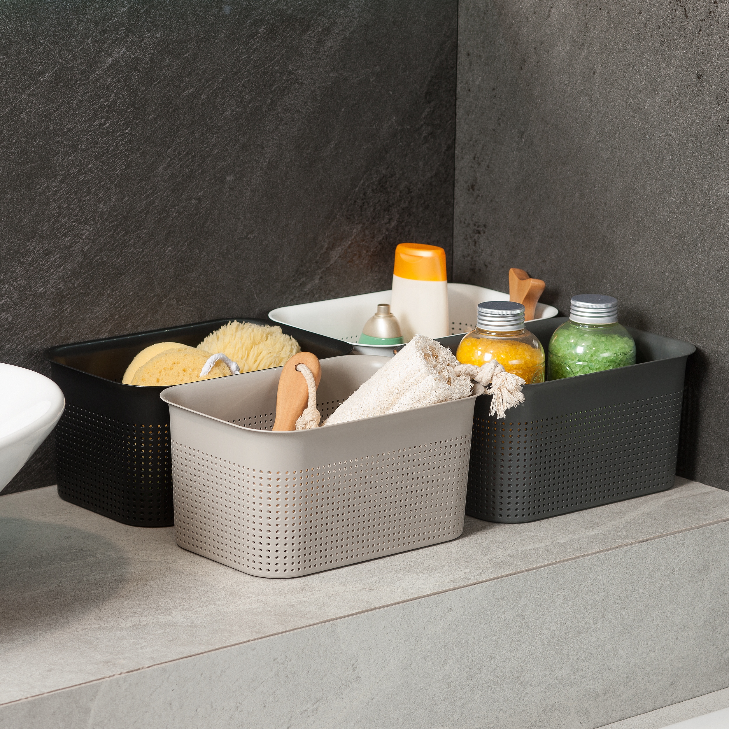 Koszyk do przechowywania Rotho Brisen 4,5 l Marka Rotho