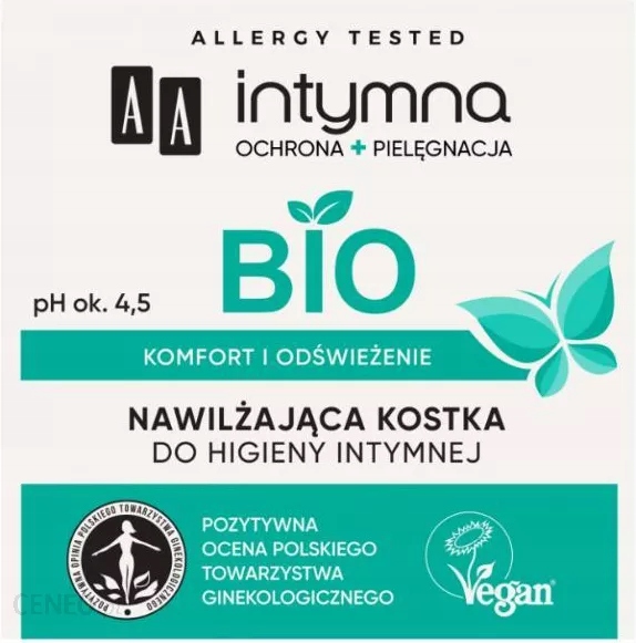 

Aa Naturalna Bio Kostka Do Higieny Intymnej