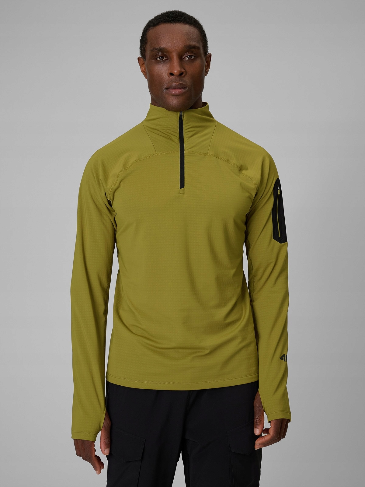 4F Mikina Zelená Rychleschnoucí S