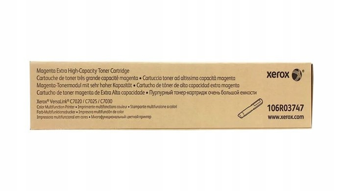Originálny toner Magenta Xerox VersaLink C7020 106R03747 (106R03751)