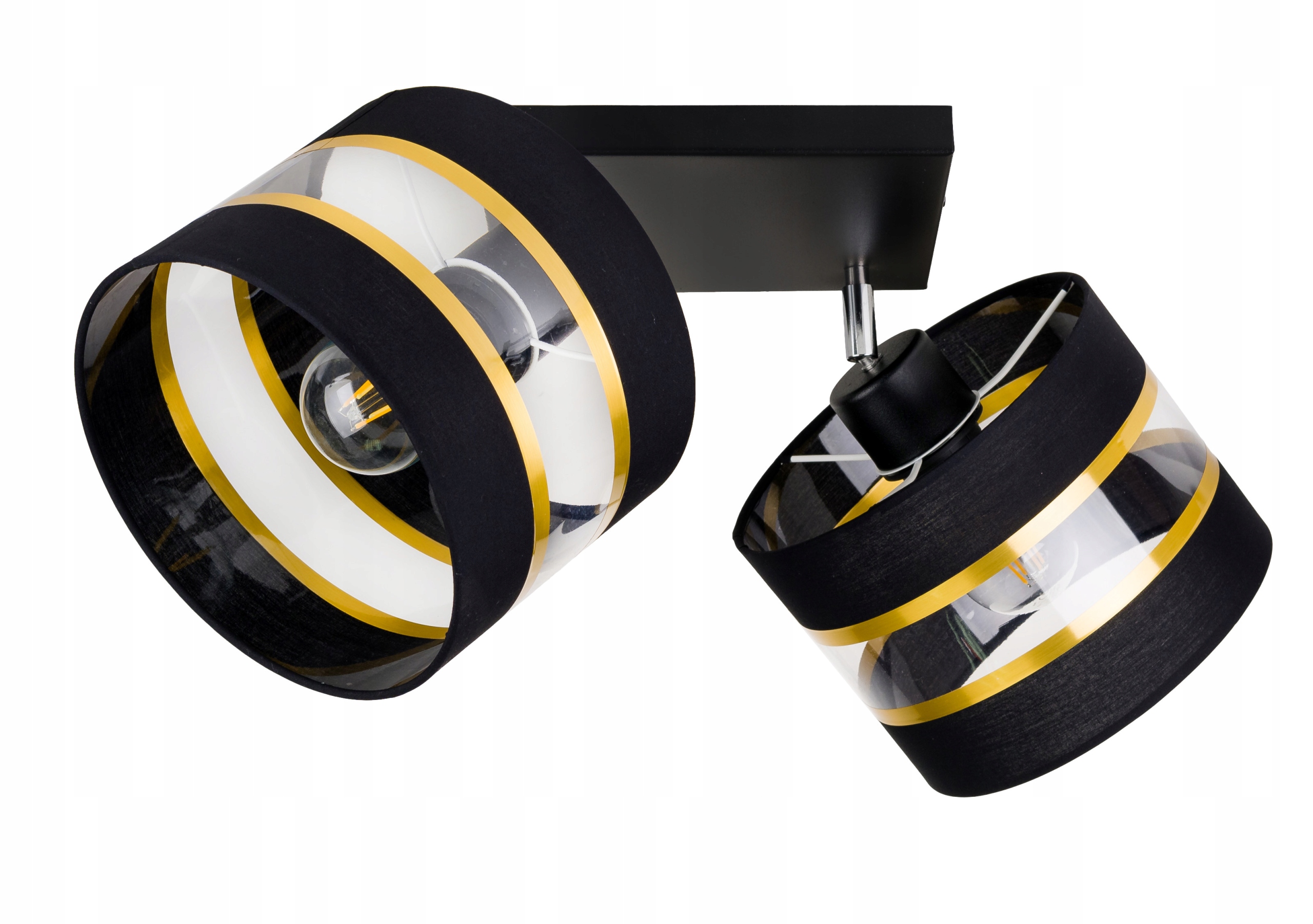 Lampa stropní svítidlo pohyblivý stropní lustr Abażur 20 cm