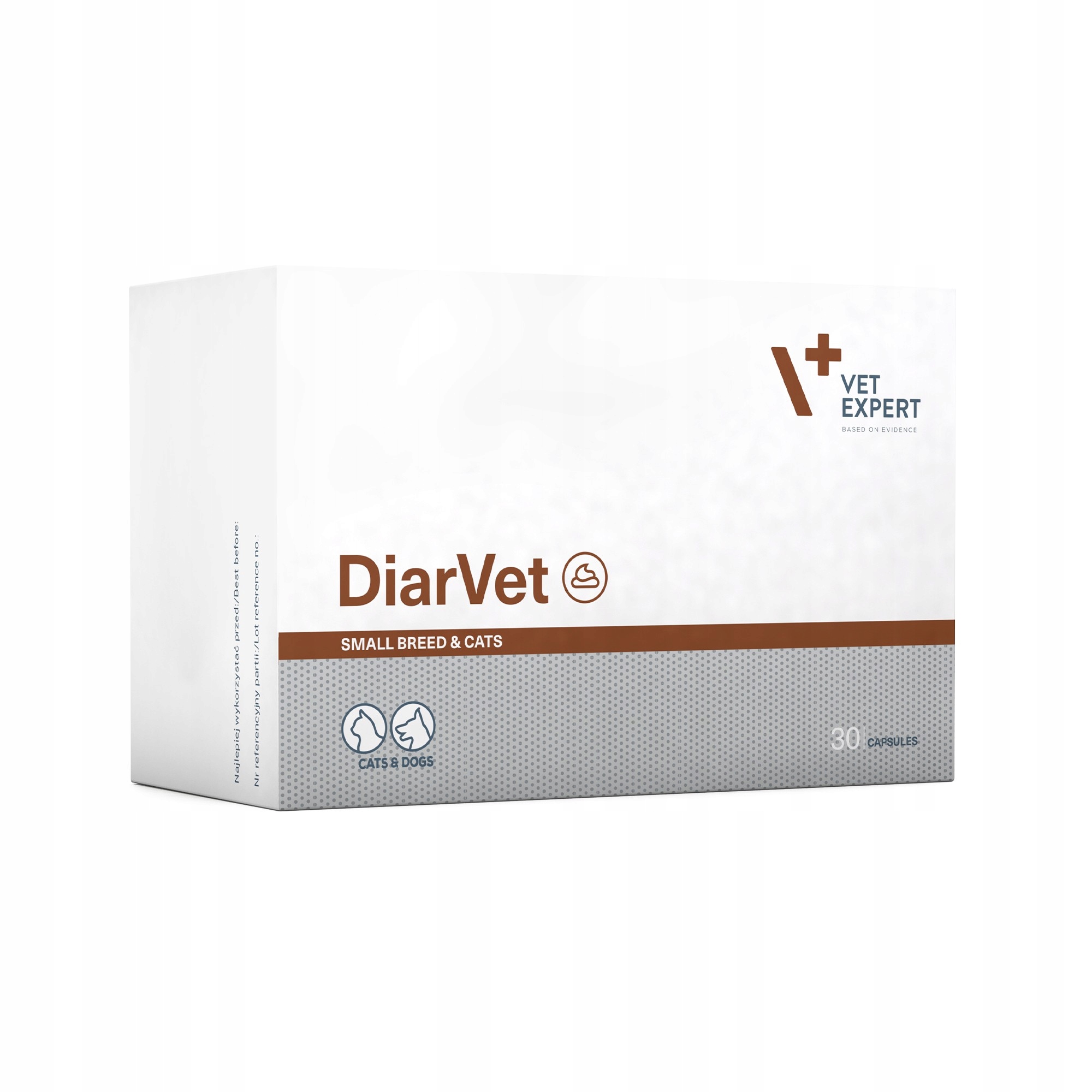 Levně Diarvet Small Breed&cats Pro akutní průjem u malých psů a koček 30 ks