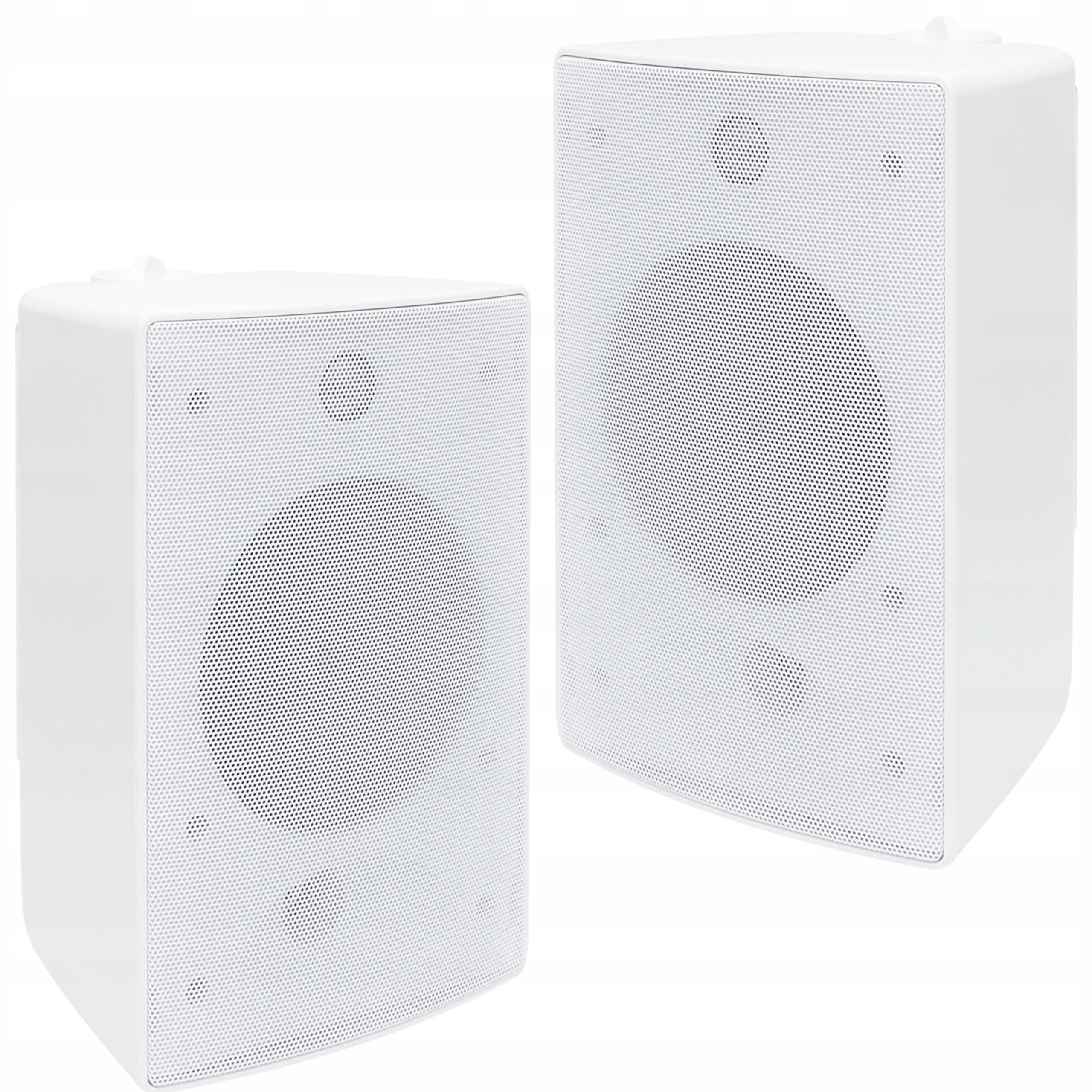 2x Nástenný Reproduktor Blow WS410 Biely Pevný 50W Držiak Salón Škola Kancelária