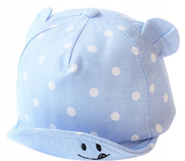 

Czapka Z Daszkiem Dla Niemowląt Regulowana 42-48CM
