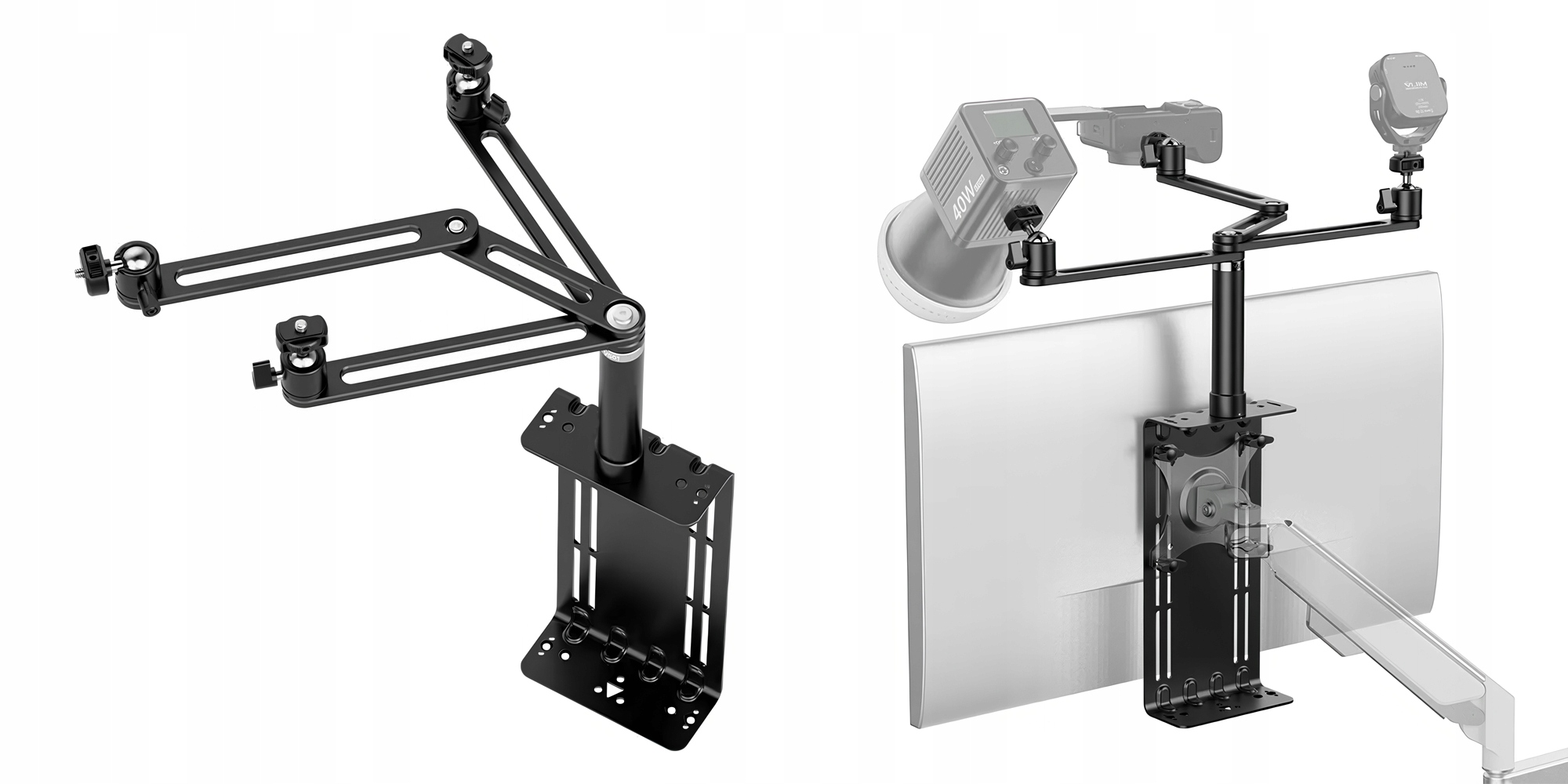 Upevnění Držák Ulanzi pro monitory Vesa+ 3 nezávislá ramena