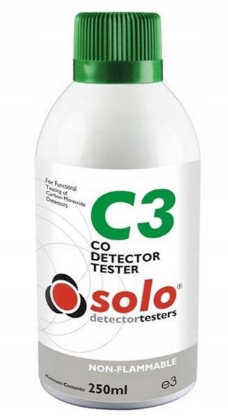 Testovací plyn pro detektory Co Solo C3 aerosol