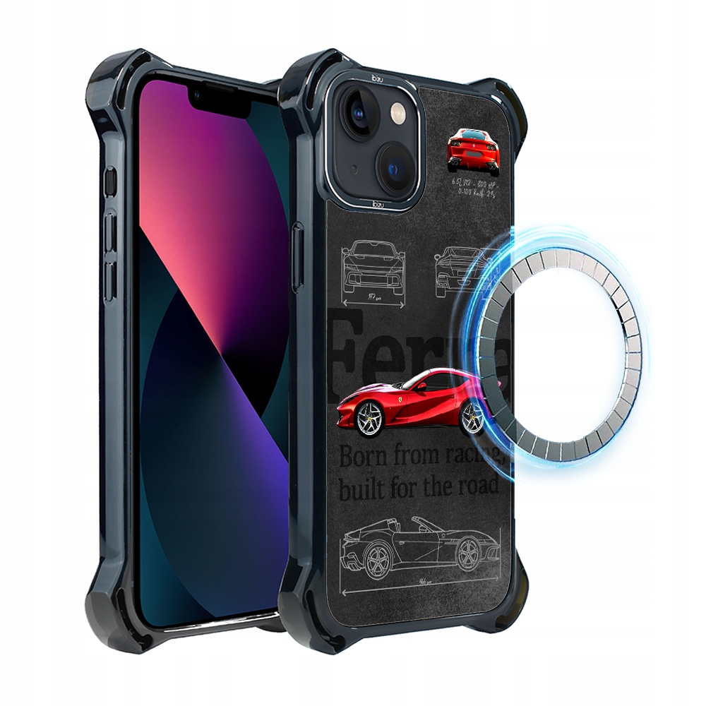 Pouzdro pro iPhone 13 Ibizu DropGuard Ultra s MagSafe, TechDrive, 812 Superfast