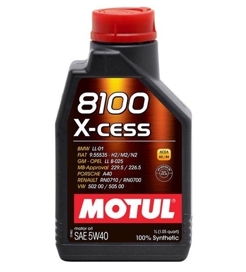 

Olej 5W-40 8100 X-cess Motul 1L