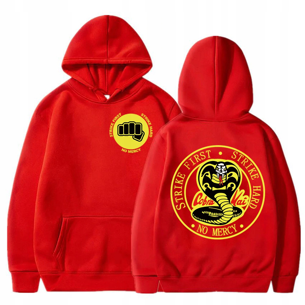 

Bluza Kobra Cobra Kai Rozmiary Karate Kid Kolory