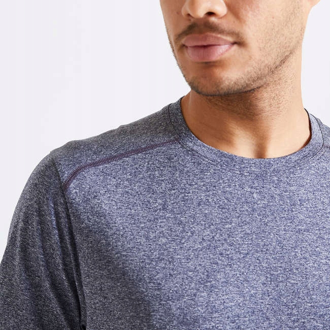 MĘSKA ODDYCHAJĄCA KOSZULKA DO BIEGANIA TRENING - M Dekolt okrągły