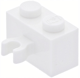 

06361 Lego 30237b 4117061 brick 1x2 biały 1szt