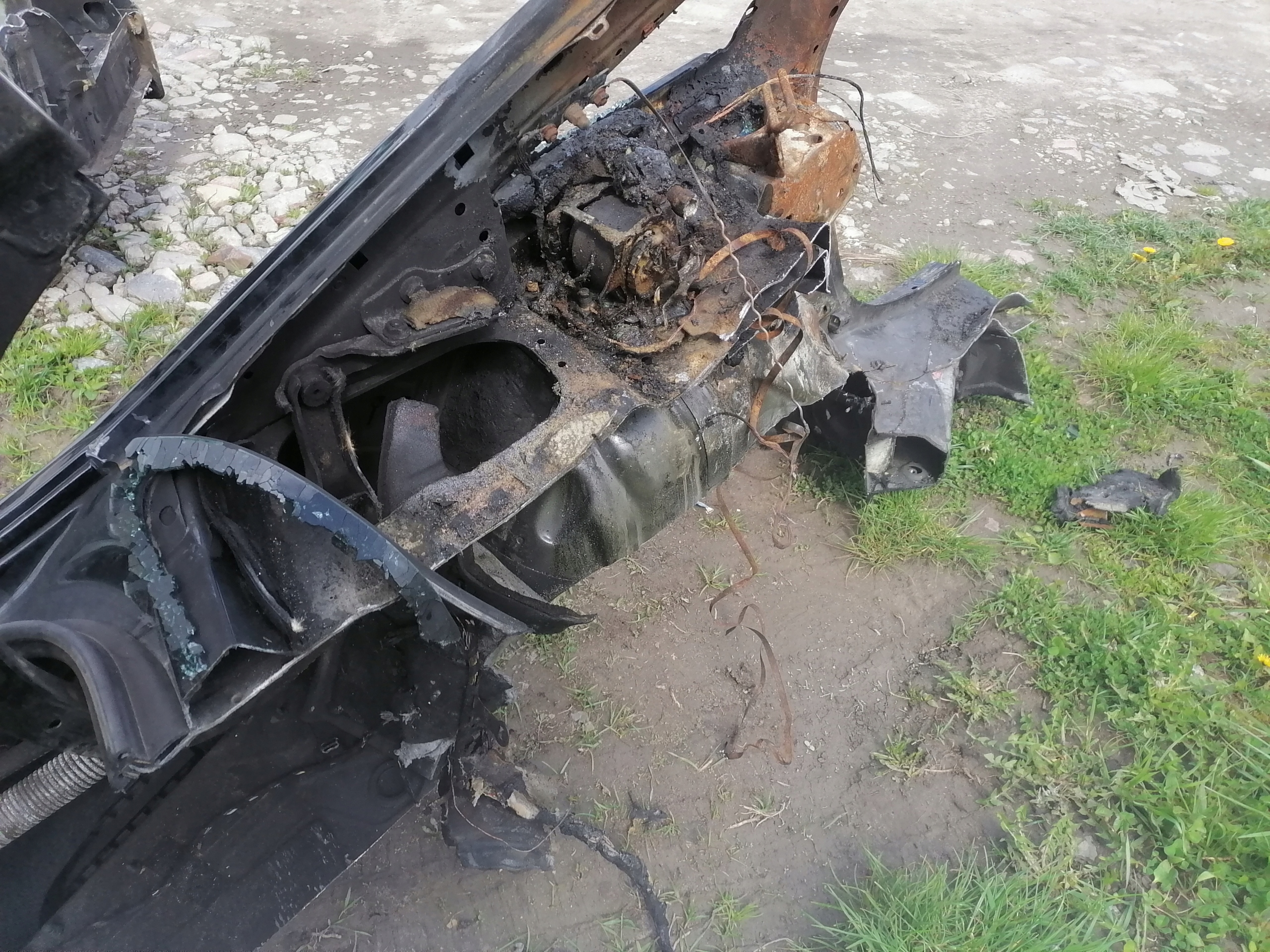 quarter left left rear part Audi a6 c8 sedan