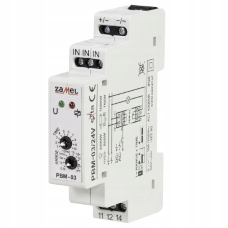 Bistabilní relé PBM-03/24V Zamel