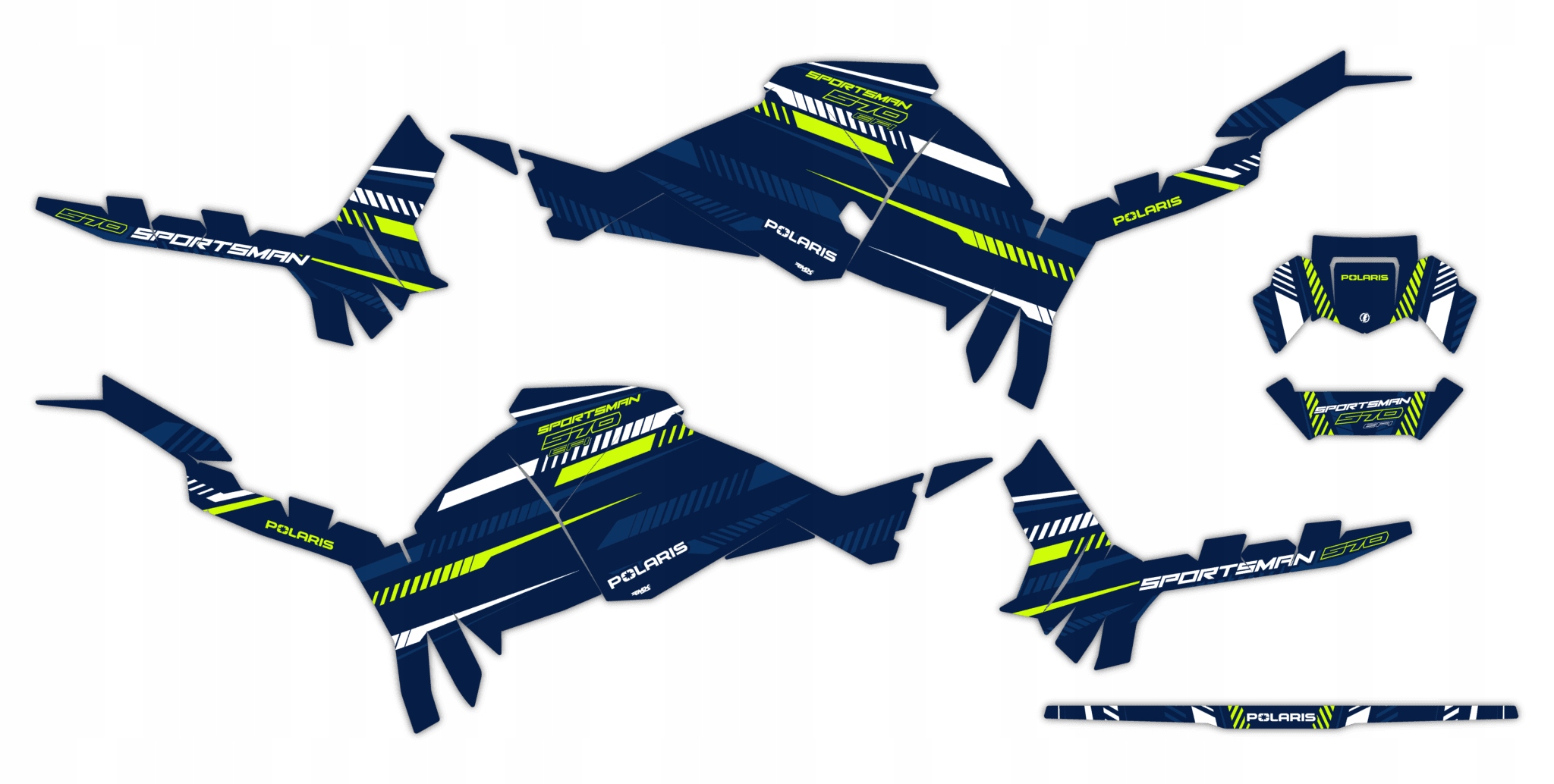 Dýha Samolepky Polaris Sportsman Touring 570 2025+ #9689957