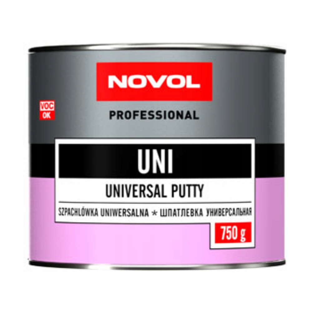 

Novol Uni Szpachla Szpachlówka Samochodowa 750 g