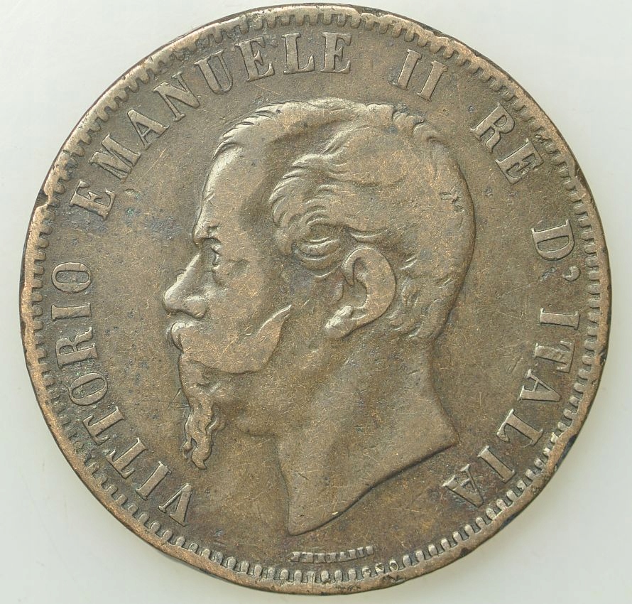 Włochy - 10 centesimi 1867 H