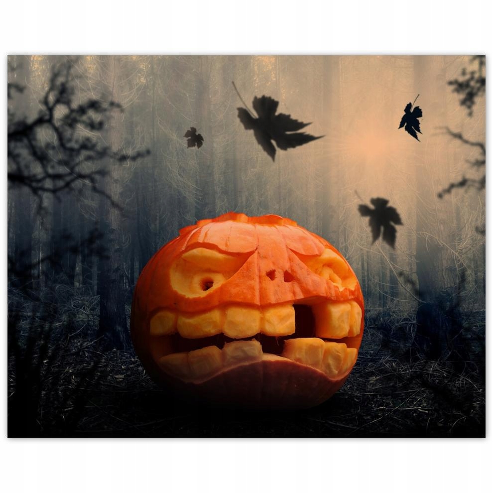 

Plakat 50x40 Halloween Dynia Dynie