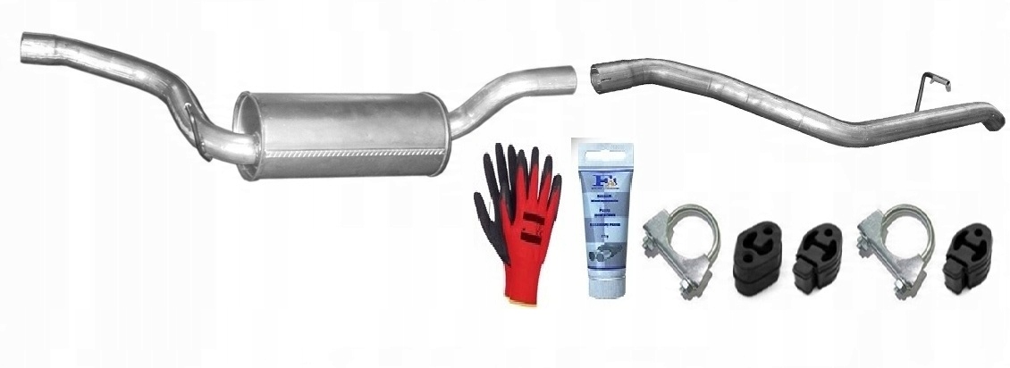 Ford Focus MK2 2.0 TDCi 100kW (2004-7/2011) Sada Tlumičů Výfuku sada bonus