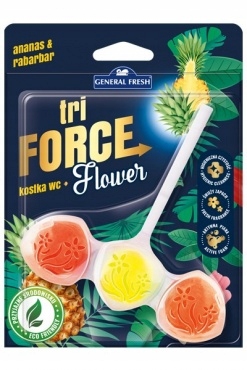 

General Fresh Tri Force Flower ananas zawieszka wc