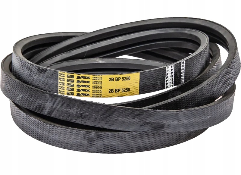 Klínový řemen pohonu sekačky Bizon 2BBP5250 2HB5250 Stomil Žlutý