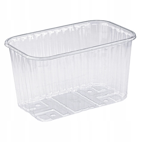 Plastové nádoby na ovocie, čučoriedky 1000 ml 960 ks