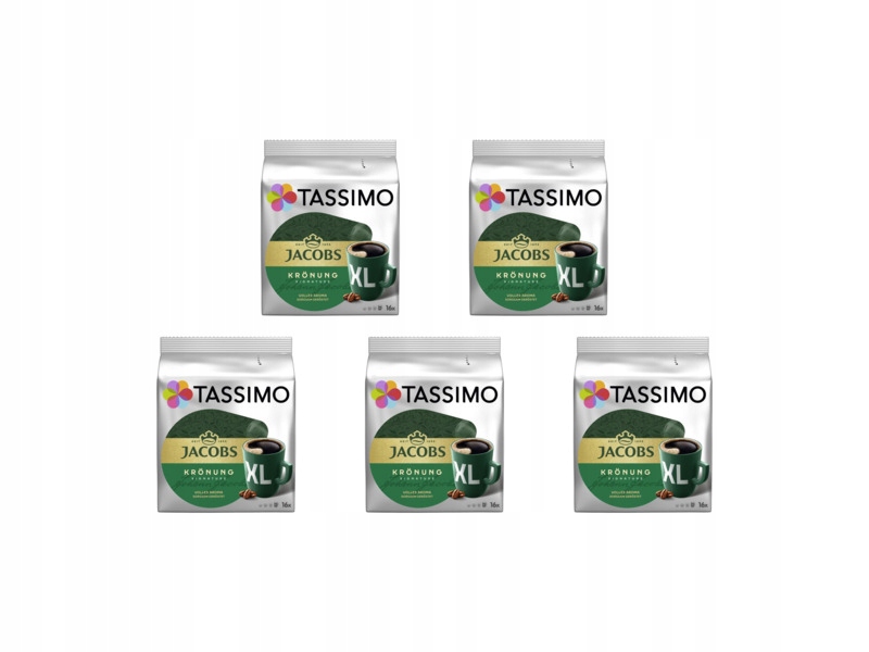 Kapsułki Tassimo Jacobs Krönung XL 5 x 16 szt.