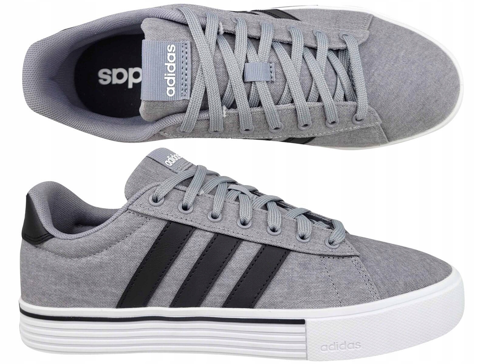 Adidas Daily 4.0 IF4493 Buty Trampki Tenisówki Męskie Szare