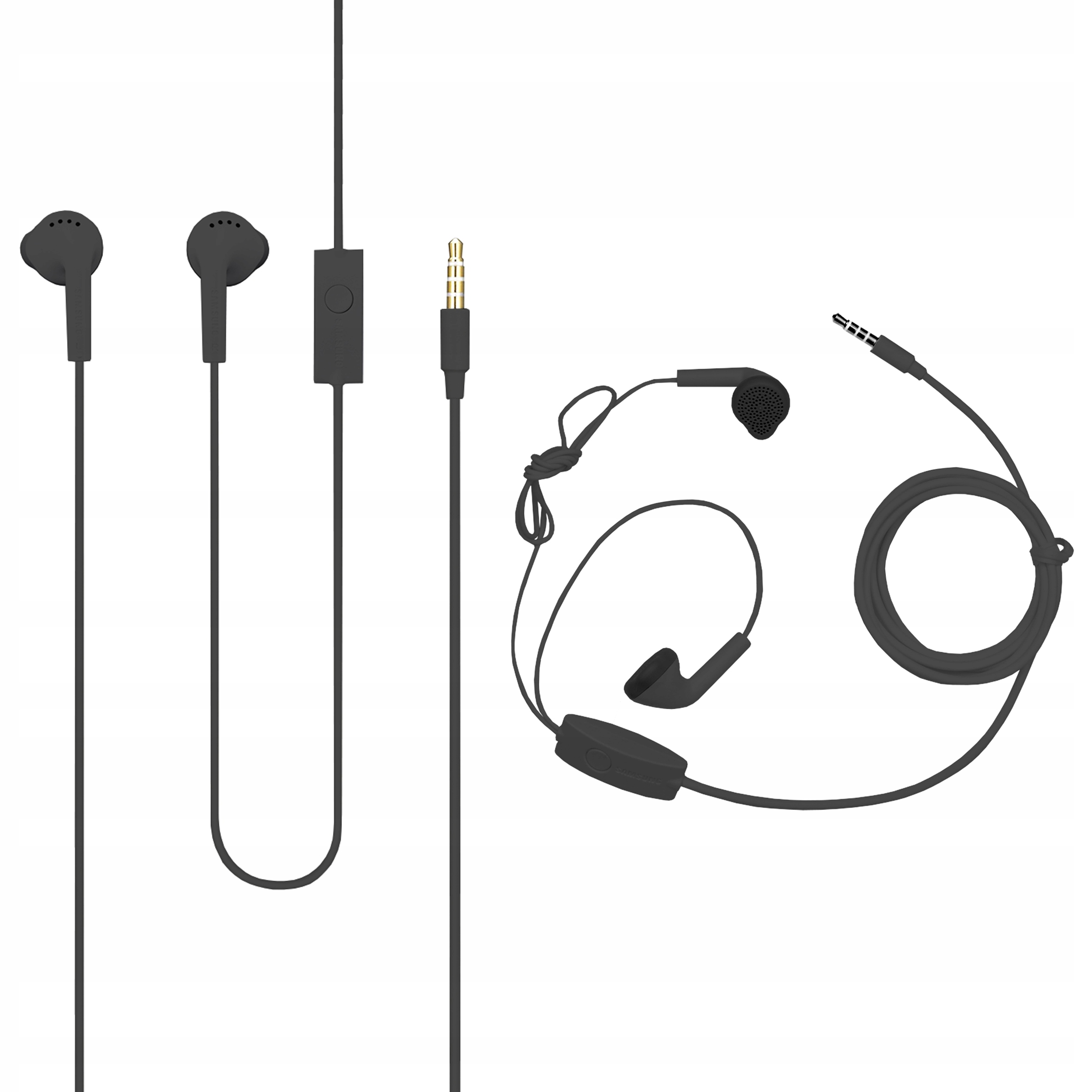 

Oryginalne słuchawki Samsung stereo czarne 3,5 mm